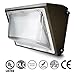 EverWatt LED 80W Wall Pack Outdoor Area Light Fixture, 5000K Natural White, 9850 Lumens, Replacement for 400W-500W Equivalent HPS/HID Wall Lights IP65 Waterproof, UL/DLC Listed, Optional Photocell