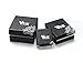 VNOX Stainless Steel Manhattan College Ring with Green CZ Crystal for Mens Womens Graduation Gift,Size 11
