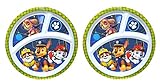 2-Pack Zak Designs Toddler Plate 3-Section 8