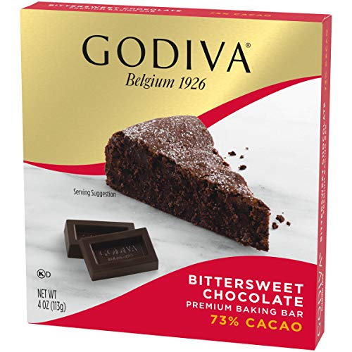 Godiva Bittersweet Chocolate Premium Baking bar, 4 oz