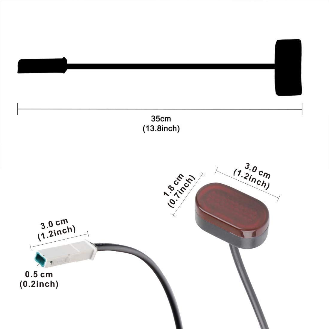 Yungeln Rear Mudguard Scooter Fender Bracket Scooter Replacement Accessory Support Mudguard Bracket Fender Compatible with Xiaomi 1S / M365 / Pro