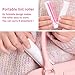 Lint Roller, WOWGO Resuable & Washable Lint Roller, Pet Hair Remover Lint Roller Cleaner for Clothes, Animal Hairs, Car Seats (1 Large 1Mini)