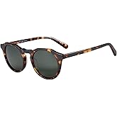 ZENOTTIC Vintage Round Polarized Sunglasses for Men Women UV400 Protection