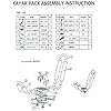 9sparts-2-Pairs-J-Bar-Kayak-Canoe-Inflatable-Boat-Wakeboard-Waveboard-Paddleboard-Snowboard-Ski-Roof-Rack-Carrier-Car-SUV-Truck-Jeep-Roof-Top-Mount-With-Straps