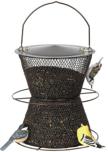 Galleon Perky Pet Bronze Hourglass Bird Feeder