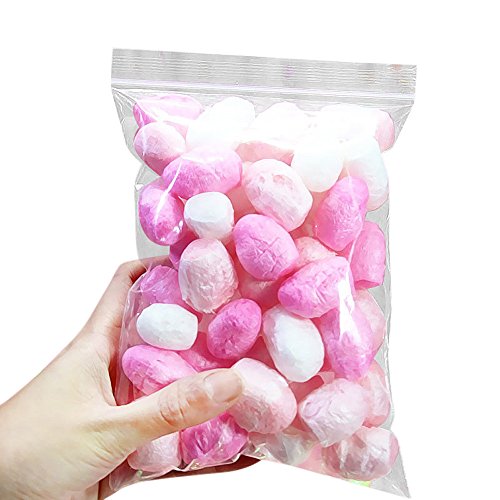 Livoty Slime Stuffing Colorful Styrofoam Foam Balls Slime Tool For Slime Making Art DIY Craft (Pink) - Thumbnail 3