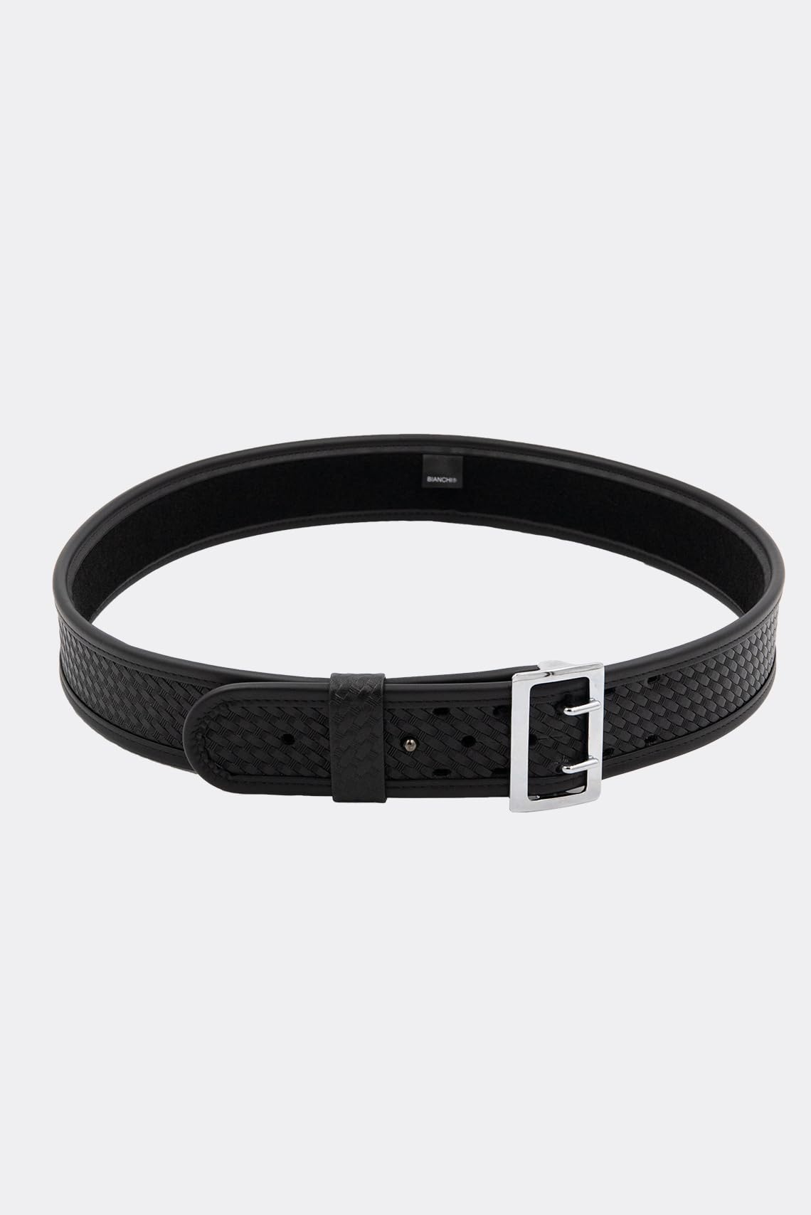 Photo 1 of Bianchi 7960 Sam Browne Duty Belt - 2.25", 36 - Basketweave - Brass Snap