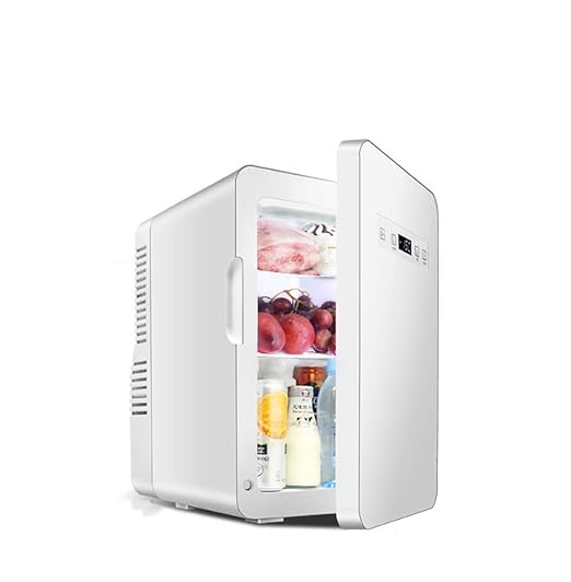 QJJML Mini Refrigerador PequeñO, (-15 Grados De CongelacióN + ...