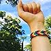 Friendship Bracelets for Kids, Teens, Girls, Boys | 6 pcs Handmade Woven Friendship Bracelet Bulk Set | Cool & Cute Stackable True V-Design Bracelets - Great Party Favors (Multiple Colors) (6 pcs)