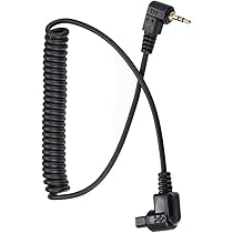 Canon T5i To C1 Shutter Release Cable Coiled Remote For