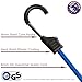 Bison Gear Premium Bungee Cords with Hooks - UV Resistant Heavy Duty Cords with Non-Scratch Hooks, Including Mini Cords, Tarp Clips and Bungee Ties, Multi Use (28 Piece Set)