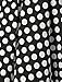 Dressystar Vintage Polka Dot Retro Cocktail Prom Dresses 50's 60's Rockabilly Bandage Black White Dot S