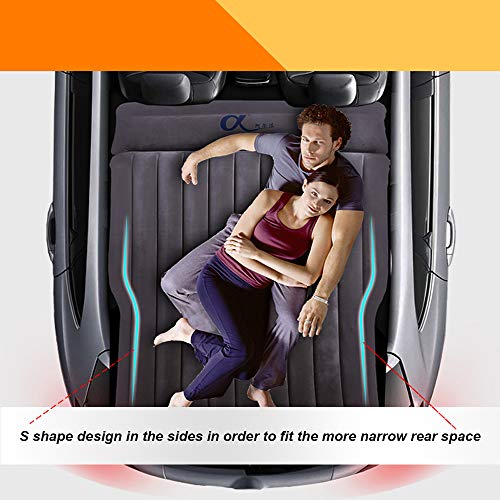 WJM Car Air Bed for Tesla Model S Model X 5 Seats Universal SUV MPV Inflatable Mattress for Camping Outdoor Home - Thumbnail 2