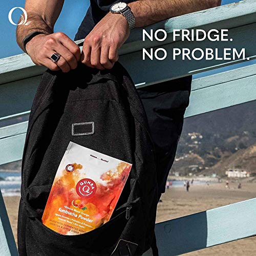 Qumba Kombucha Prebiotic and Probiotic Powder Supplement Digestive