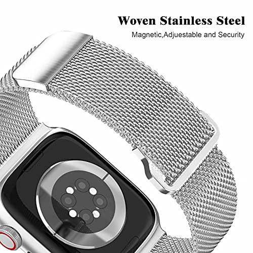 Geoumy Metal Bands Compatible for Apple Watch Band 38mm with