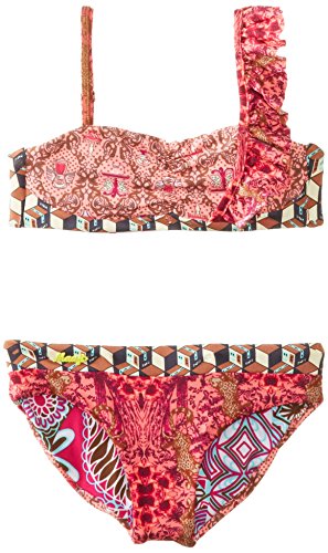 Maaji Big Girls'  Coral Fantasy Ruffle Bikini