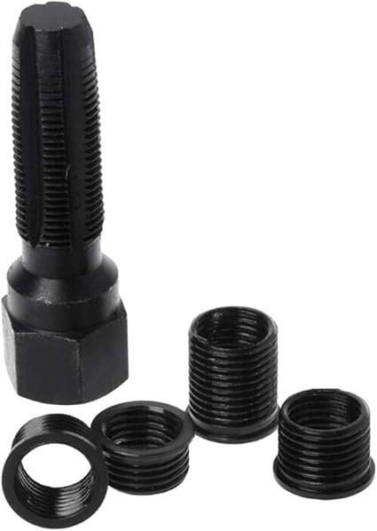 Amazon Com Yardwe 14mm Spark Plug Thread Repair Kits Spark Plug Helicoil Kit Thread Insert Tools For Automotive Random Color Garden Outdoor
