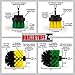 Drill Brush Power Scrubber Attachment for Power Drill - Drill Brush Attachment Grout Cleaner Brush Set - Power Scrubber Drill Brush Kit - Cleaning Drill Brush Set - Drill Scrub Brush for Drill