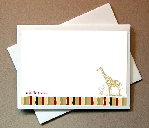 UPC 617390354158, Safari Note Cards (24 Non-foldover Cards and Envelopes)