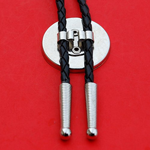 US 1918 Walking Liberty Half Dollar 90% Silver Coin Simple Slide 36" Cord Bolo Tie NEW - Thumbnail 6