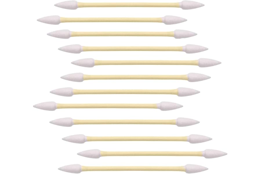 1200pcs Precision Tip Cotton Swabs for Makeup, Bamboo Sticks and Double Pointed