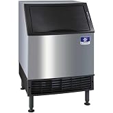 Manitowoc UYF-0140A NEO 26" Air Cooled Undercounter Half Dice Cube Ice Machine with 90 lb. Bin - 115V, 137 lb