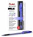 Pentel RSVP Razzle-Dazzle Ballpoint Pen, (1.0mm) Medium Line, Violet Barrel, Black Ink, Box of 12 (BK91RDV-A)