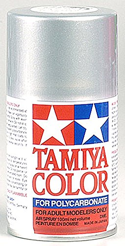 Tamiya 86041 41 Paint Spray, Bright Silver