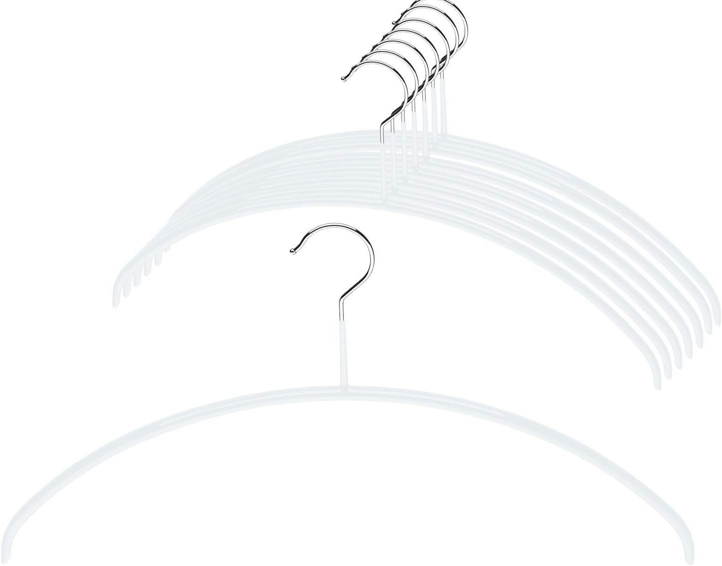 MAWAEuro Hanger Extra Wide, White, Pack of 140, (46-P)