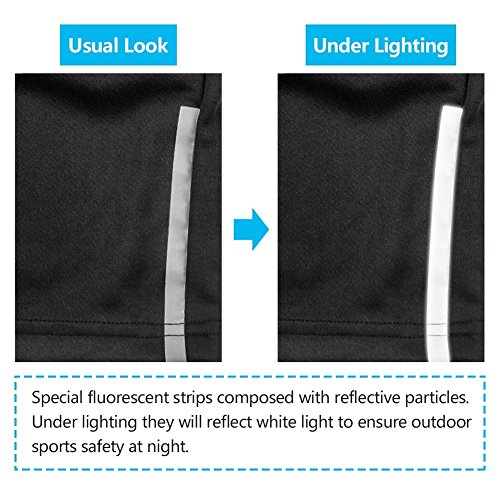 image for Ogeenier Men's Performance Training Shorts Workout Running Fitness Soc