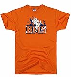 DirtyRagz Men's Blue Mountain BMS State Goats Football T Shirt