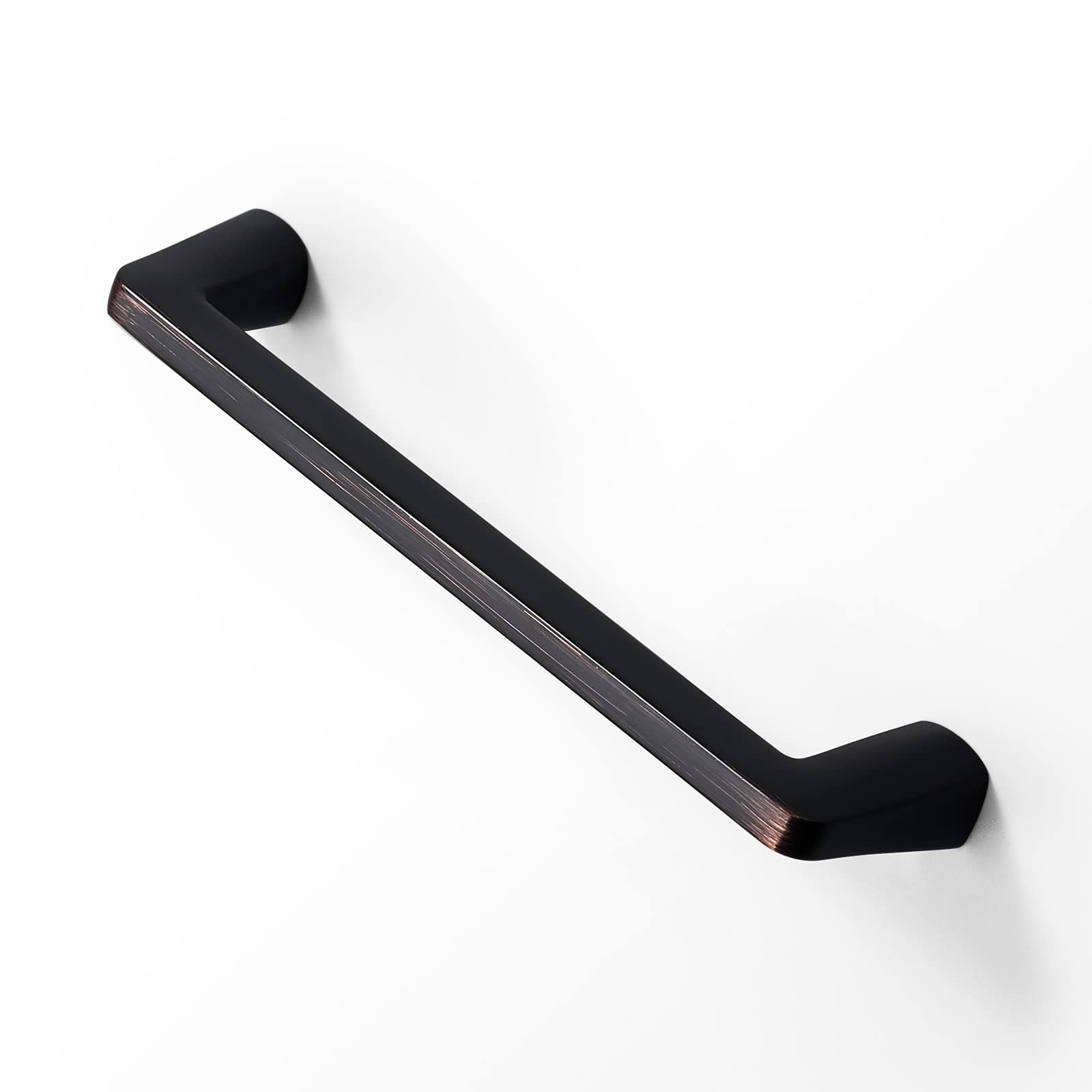 Photo 1 of AHOSAR 1 Pack Solid 5 Inch Zinc Alloy Handles Oil-Rubbed Bronze Cabinet Pulls Drawer Pulls Furniture Hardware for Bedroom,Bathroom Cupboard Door,Bedroom Dresser Drawer