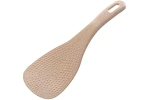 Rice Spoon Plastic Accessories Beige Rice Paddle Scoop Durable Long Handle Rice Shovel (beige)