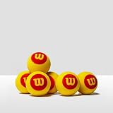 Wilson Kids Starter Foam Tennis Balls Pack of 6 Yellow One Size view 2