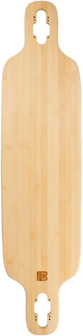 Bamboo Skateboards Twin-Tip Drop Through Blank Skateboard Deck