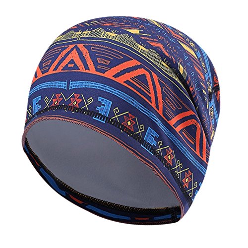 Wingbind Men's Skull Cap Helmet Liner Cycling Caps Runing Sports Beanie Covers Ears and Wicks Moisture Perfect for Under Helmet