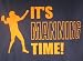 It's Manning Time Peyton Denver Football Broncos Adult Navy Blue T-Shirt Tee