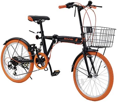 Luck Store 折りたたみ自転車 小径車 インチ シマノ６段変速 カゴ リアサスペンション付き ワイヤ錠 Ledライトのプレゼント付き 前後泥除け装備 ハンドルの高さ調節できる 折り畳み自転車 ミニベロ 5色デザイン Rwenzorisustainable Org