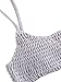 SweatyRocks Women's Sexy Bathing Suit Solid Color Halter ShirGrey Bikini Swimsuit Grey S