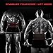 Master of Muscle Workout Weight Lifting Belt for Men and Women – Contoured and Neoprene Lightweight for Comfortable Back Support - Ideal for Squat, Powerlifting, Deadlift Training (Large)