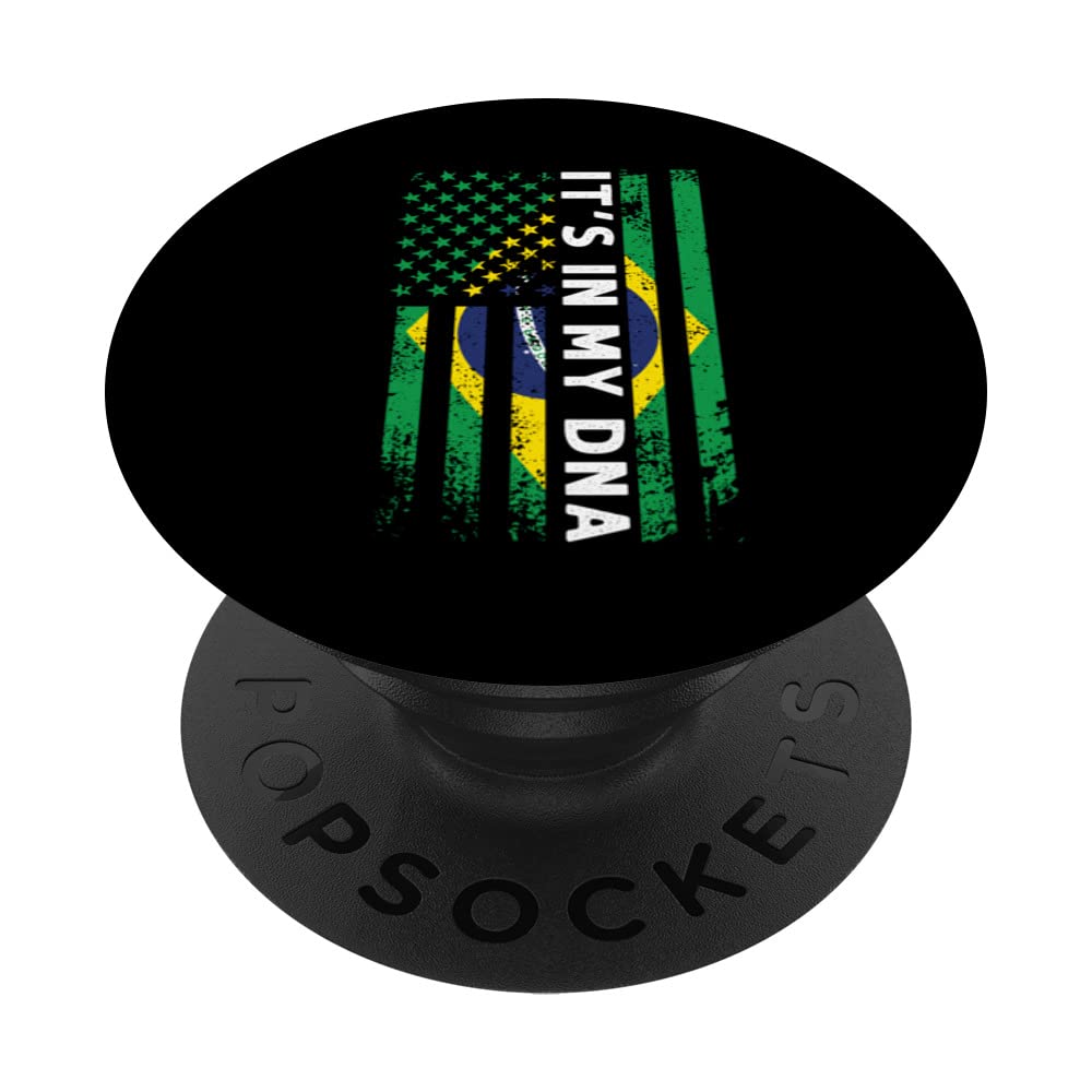 it's in mt dna Brazilian Brazil PopSockets Swappable PopGrip