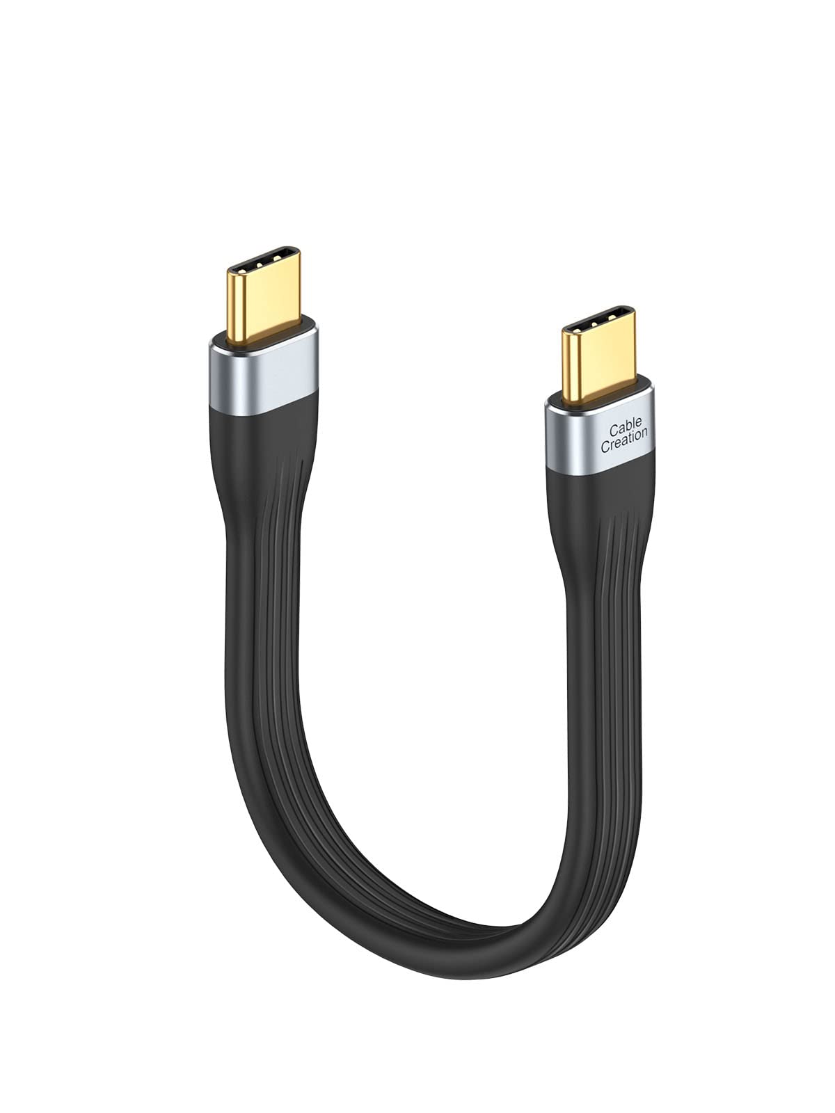 Photo 1 of CableCreation Short USB C Cable 6inch, USBC to USBC PD Fast Charging Cord, USB Type C Charging Cable for Power Bank 60W, Compatible with MacBook Pro Air, ipad pro,Chromebook Pixel, Galaxy S22, Black
