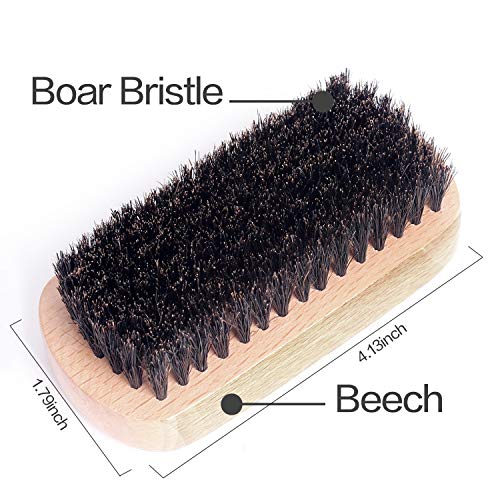 Beard Grooming Kit Beard Brush & Comb Set for Men Boar Bristle Hair Brush Gift Box & Travel Bag Great for Grooming Dry or Wet Beard Christmas Gifts - Thumbnail 2