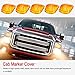cciyu Cab Marker Light 5x AmberTop Roof Running Lamp Lens Cab Roof Light Replacement Cab Marker Assembly Replacement fit for 1999-2016 For Ford For F- 250 350 450