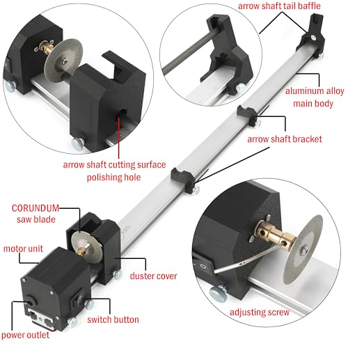 Archery Electric Arrow Cutter Saw 12000 RPM Electric Reciprocating Saw Adjustable Arrow photo 9