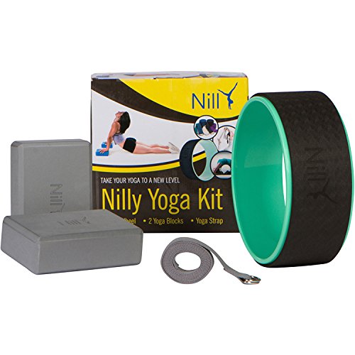 Nilly Gym Yoga Set – 1 Yoga Wheel, 1 Yoga Strap & 2 Yoga Blocks –
Versatile Yoga Set for Yoga & Exercises – Suitable Even for Daily
Workouts, Pilates & Therapies – Lightweight & Heavy-Duty Build Nilly Gym Yoga Set – 1 Yoga Wheel, 1 Yoga Strap & 2 Yoga Blocks –
Versatile Yoga Set for Yoga & Exercises – Suitable Even for Daily
Workouts, Pilates & Therapies – Lightweight & Heavy-Duty Build