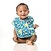 Bumkins Bibs, Baby Bibs for Girl or Boy, SuperBib Baby and Toddler Bib for 6-24 Months, Baby Bib for Eating, Feeding Bib, Waterproof Lightweight Fabric – Sea Friends