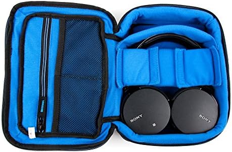 Protective EVA Action Camera Bag / Case for Sony Headphones including: MDR-XB950B1 | MDR-XB950BT/B Extra Bass| MDR-XB950N1 | MDR-ZX110B | MDR-ZX770BN | MDR-ZX770BNB - by DURAGADGET