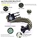 Survival Bracelets,Multinational Outdoor Emergency Paracord Bracelet,Flint Fire Starter, Compass Emergency Whistle & Knife, Scraper, Rescue Rope,The Ultimate Tactical Survival Gear