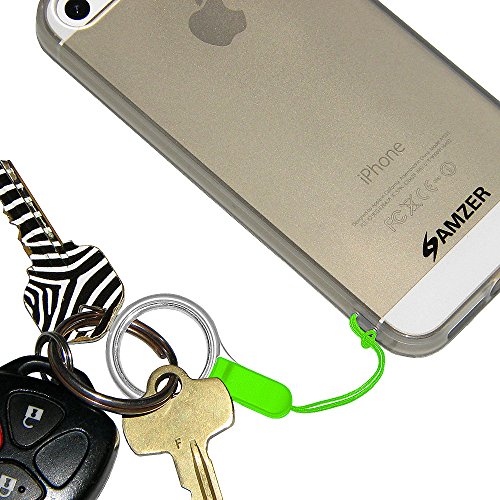 Amzer Detachable Phone Neck Lanyard - Neon Green - Thumbnail 2